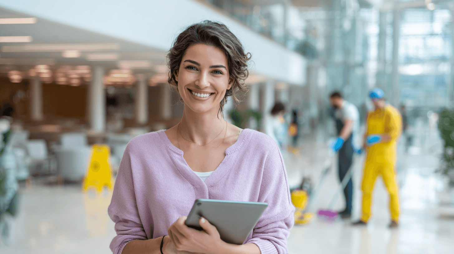 Services de nettoyage et propreté - logiciel planning agents